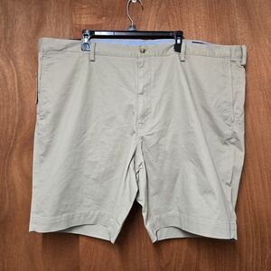 NWT POLO RAPLH LAUREN Men's Tan Shorts Stretch Classic Fit Chino Short SIZE 46B
